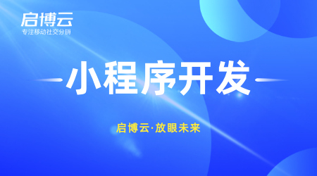 啟博云微信小程序開發運營，為公司帶來線上賺錢新模式